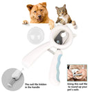 Pet Nail Clipper Splash-Proof Design