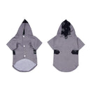 Summer Hoodie(Dotted,Grey-Black)
