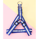 Nylon Strip Reflective Dog Harness With Leash