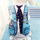 Tie Print T-Shirt For Pet