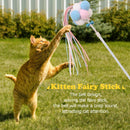 Plush Ball Bell Teaser and Exerciser for Cat and Kitten