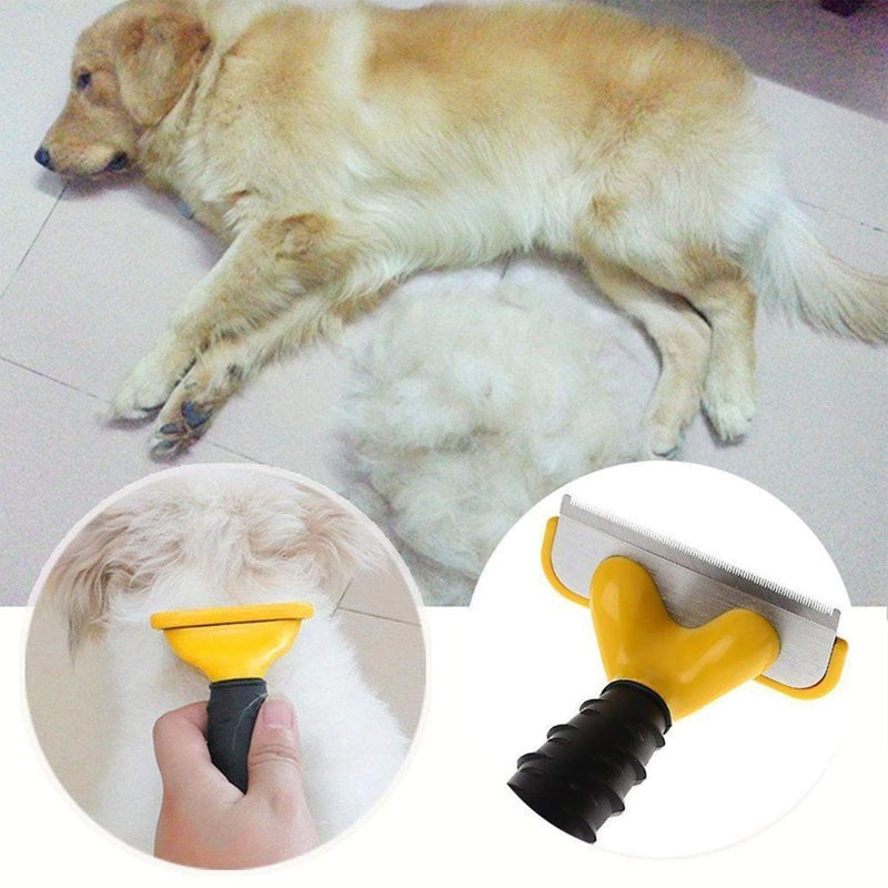 Emily Pets Long Hair Deshedding Tool for Pets (Colour May Vary) (Small)