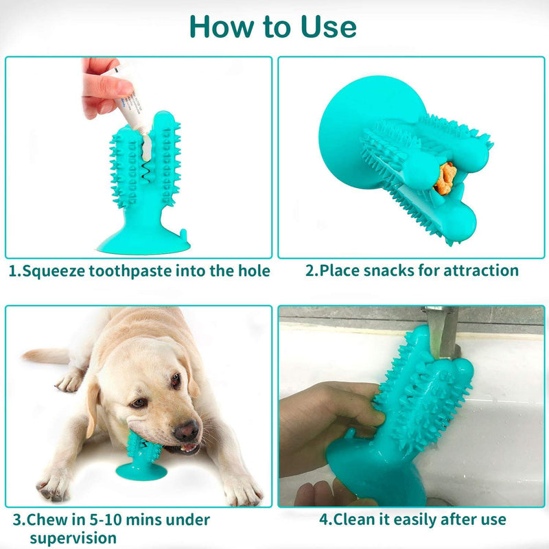 DogsToothbrush Dog Chew Toy for Aggressive Chewers
