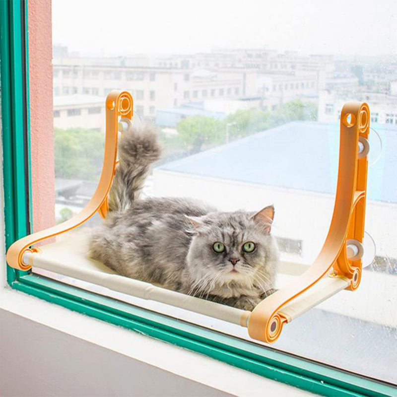 Emily Pets Cat Hammock Window Perch Seat Hanging Bed with Suction Cups Pet Kitten Durable