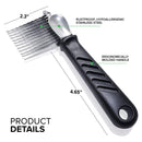 Versatile Pet Dematting Rake Comb Brush - Grooming Tool For Pets