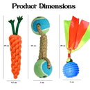 Rope Toys For Dogs & Puppies (Pack of 3)