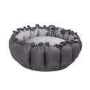 Round Reversible Dog Bed Premium Comfort Pet Cuddler