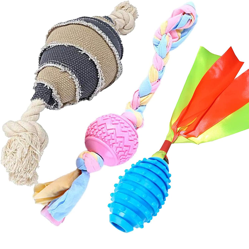 Durable Cotton Rope Chew Toys for Small to Medium Dogs