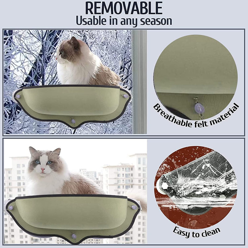 Hammock Window Seat Bed For Cat Kitten