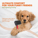Auto Self Cleaning Slicker Hair Brush For Dogs & Puppies