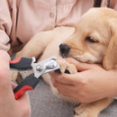 Professional Pet Nail Clipper with Safety Guard and Nail File
