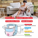 Disposable Female Dog Diapers with Adjustable Tail Hole