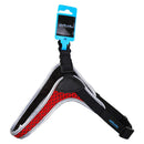 Adjustable Soft Mesh Vest Pet Harness for Dogs(Red)