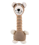 Brown Plush Bear Toy with Squeaker for  Dogs and Cats