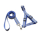 Nylon Strip Reflective Dog Harness With Leash