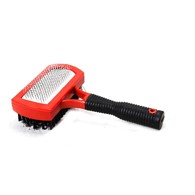Emily Pets Double-Sided Pet Double The Brushing Groom Power in One Tool