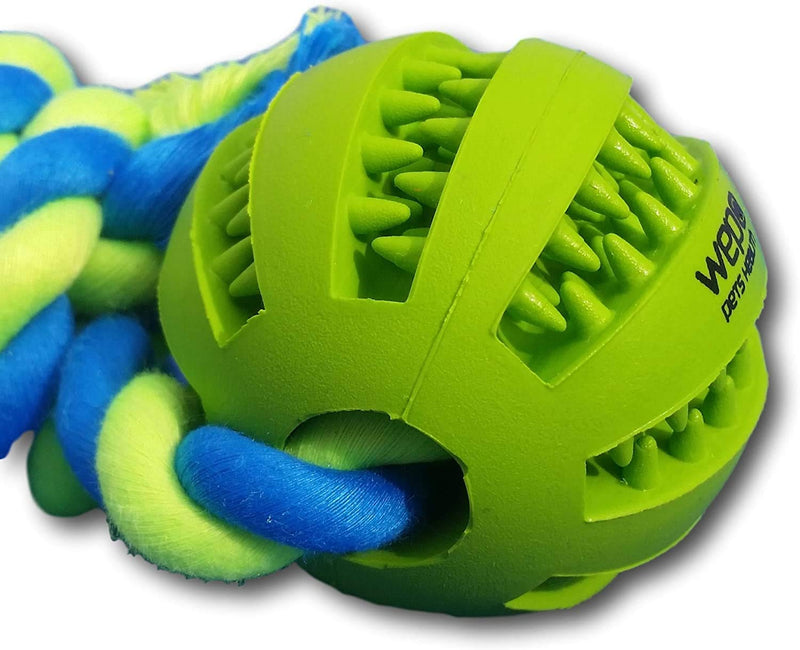 Dog Chew Ball Interactive Toys, Dog Cleans Teeth Training Balls
