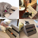 Cat Scratching Post Cardboard with Bell Balls
