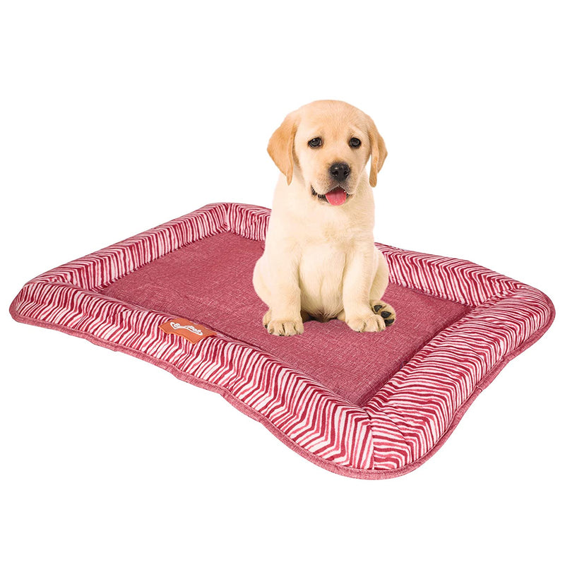 Lulala Small pet Bed for Cats and Dogs Red Large