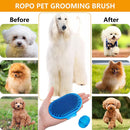 Dog Grooming & Shedding Bath Glove Brush