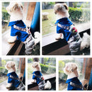 Stylish Denim Dog Jumpsuit for Medium Dogs