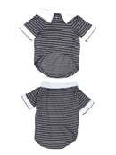 Stretchy Striped T-Shirt for Dogs | Comfortable Cotton Pet Apparel