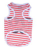 Stretchy Striped T-Shirt for Dogs | Comfortable Cotton Pet Apparel