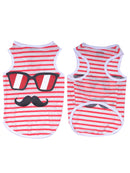 Stretchy Striped T-Shirt for Dogs | Comfortable Cotton Pet Apparel