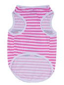 Stretchy Striped T-Shirt for Dogs | Comfortable Cotton Pet Apparel
