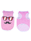 Stretchy Striped T-Shirt for Dogs | Comfortable Cotton Pet Apparel