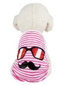 Stretchy Striped T-Shirt for Dogs | Comfortable Cotton Pet Apparel