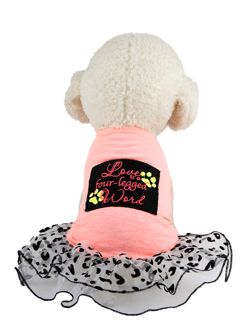 Lulala Frill Frock Stretchy For Pets (Hosiery)