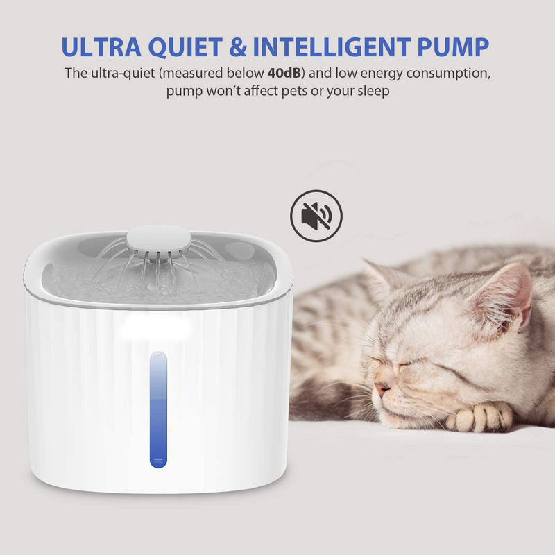 Ultra Quiet & Intelligent Pet Water Fountain