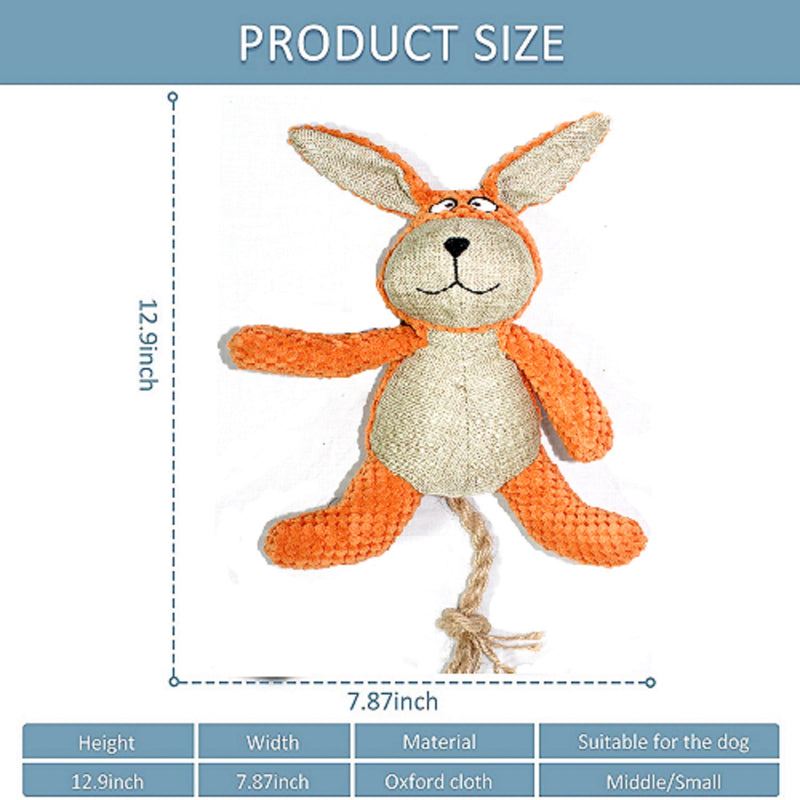 Squeaky Plush Animals Toy For Pets