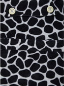 Leopard Print Velvet Jacket for Dogs