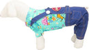 Stylish Denim & Cotton Jumpsuit for Dogs
