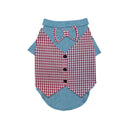 Summer Shirts with Bow Tie For Pets