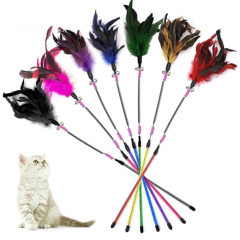 Cat Kitten Toys Combo(Pack of 5,Color May Vary)