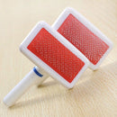 Sheepskin Rug Cleaner Pet Slicker Brush  (White Large)