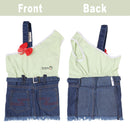 Denim Dress With Pocket For Pets