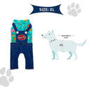 Stylish Denim & Cotton Jumpsuit for Dogs