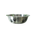 Emily Pets Dog Bowl Stainless Steel Anti Skid Dog Bowl (Medium, Pack of 1)