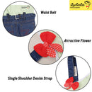 Denim Dress With Pocket For Pets