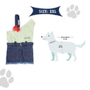 Denim Dress With Pocket For Pets