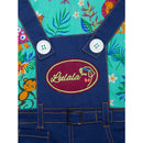 Stylish Denim & Cotton Jumpsuit for Dogs