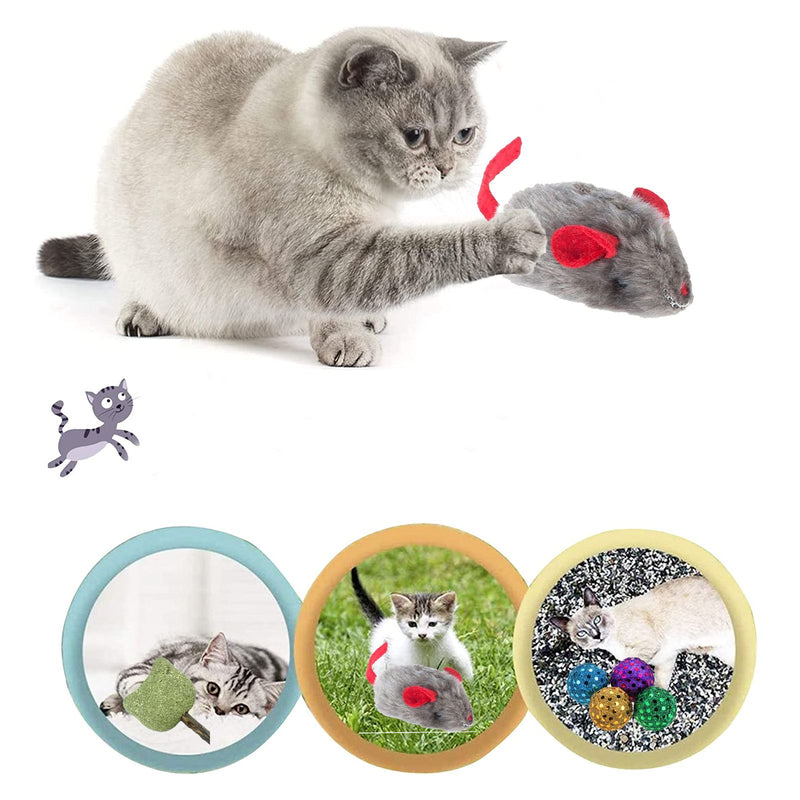 Toys For Cats (Pack of 4, Color May Vary)