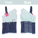 Denim Dress With Pocket For Pets