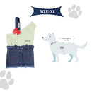 Denim Dress With Pocket For Pets