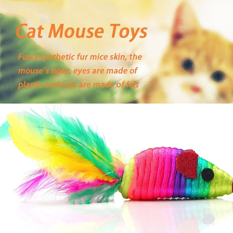 Toys For Cats (Pack of 5, Color May Vary)