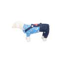 Fashionable Four-Legged Dog Jumpsuit with Tiny Pocket